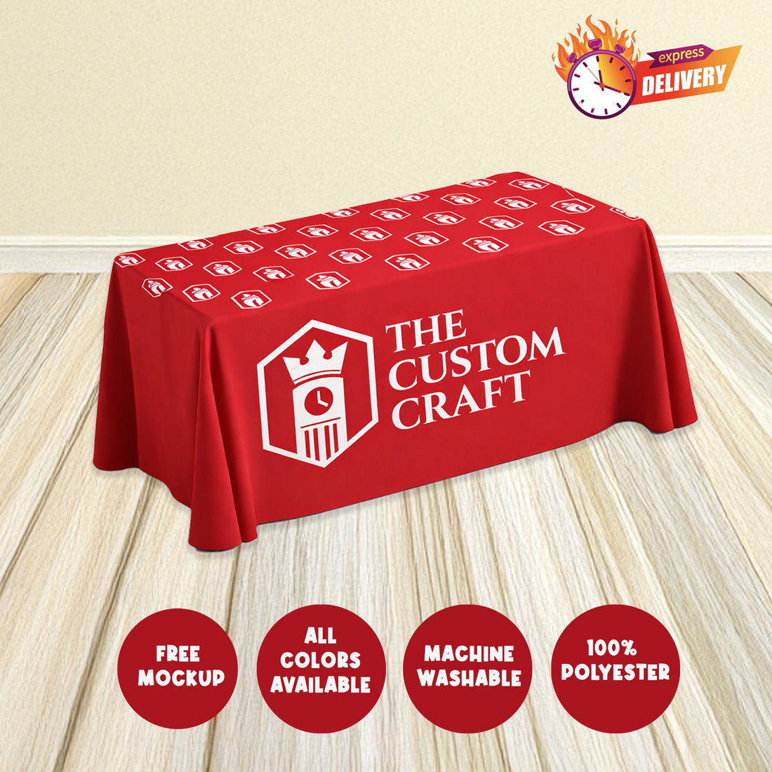 Custom Anniversary Event Tablecloth