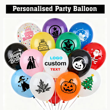 Custom Printed Balloons for Weddings, Birthdays, Events