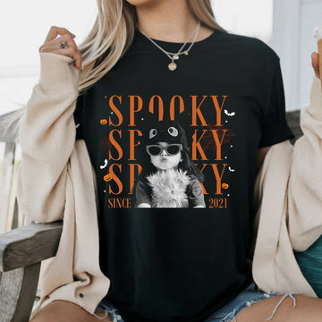 Spooky Halloween Graphic T-Shirt
