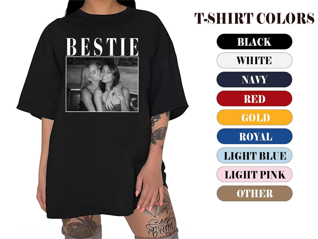 Personalised Bestie Shirt | Custom Photo Best Friend Shirt
