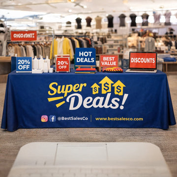 Personalized Trade Show Table Cover