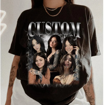 Personalised Custom Retro Girlfriend Tshirt