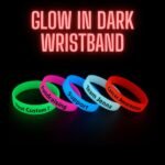 Custom Glow in Dark Silicone Wristbands