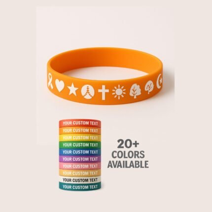 Custom Silicone Wristbands Personalized Bracelets