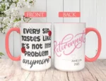 Personalised Funny Retirement Gift Mug "Not My Problem" Sarcastic Gift - Image 3