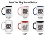 Personalised Funny Retirement Gift Mug "Not My Problem" Sarcastic Gift - Image 5
