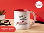 Shhhh Watching Hallmark Christmas Movie Watching Coffee Mug - Image 5