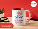 Women's Friendship Mug - Good Friends Are Like Stars Quote - Image 7