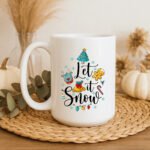 Let it Snow Christmas Ceramic Mug