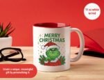 Colorful Grinch Coffee Mug - Fun Holiday Cup - Image 5