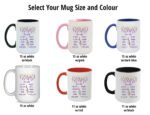 Inspirational “You Are” Scripture Mug – Lavender Christian Gift | Bible Verse Coffee Cup for Women - Image 4