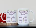 Inspirational “You Are” Scripture Mug – Lavender Christian Gift | Bible Verse Coffee Cup for Women - Image 8